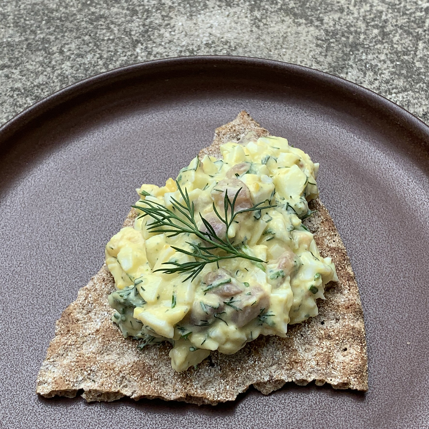 gubbröra - Swedish classic egg and herring canapé | nina the swede